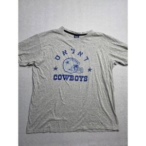 Perfect Fashion Dallas Cowboys Football Shirt Men's M Gray Graphic Performance